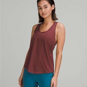 Lululemon Love Tank Top in Smokey Red Size 10 (no tag)